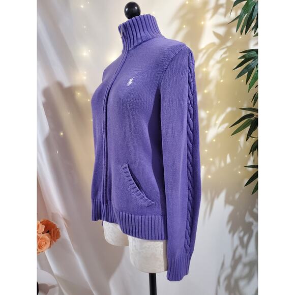 Ralph Lauren Purple Women's Sweater by [Brand] - Picture 3 of 13